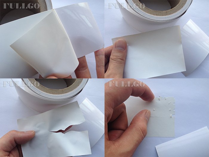 Fullgo Top eggshell sticker roll from China for different industries