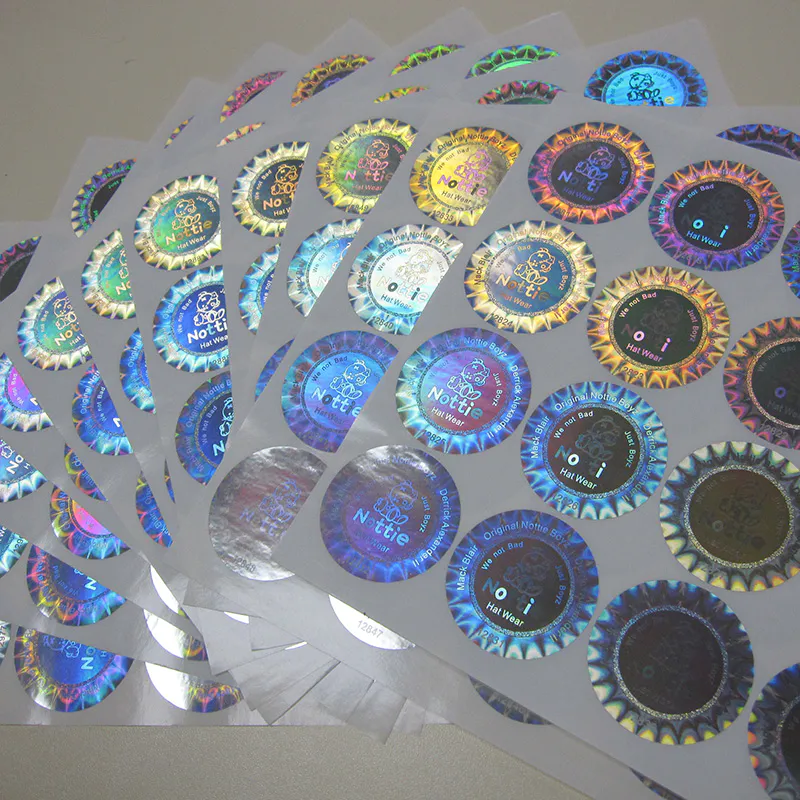 Fullgo holographic tamper evident labels with custom services best factory price