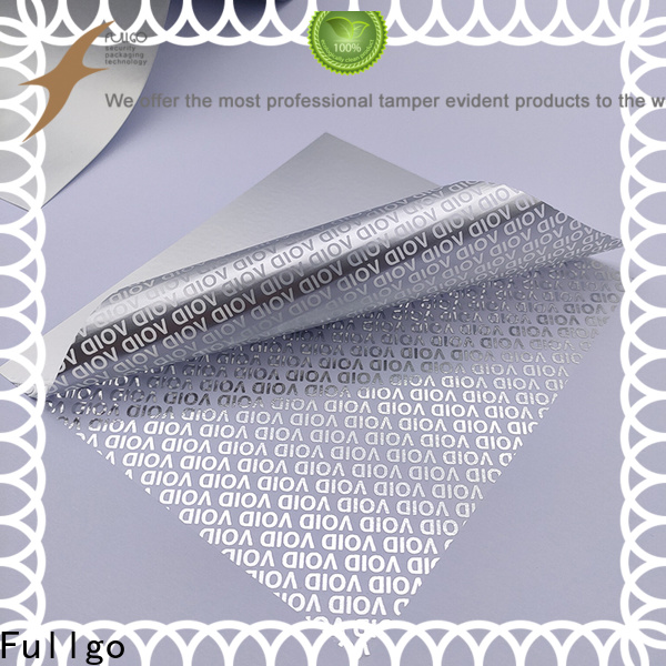 Fullgo tamper evident bags high safety best factory price