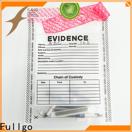 Fullgo Professional security tamper evident bag with good price at sale