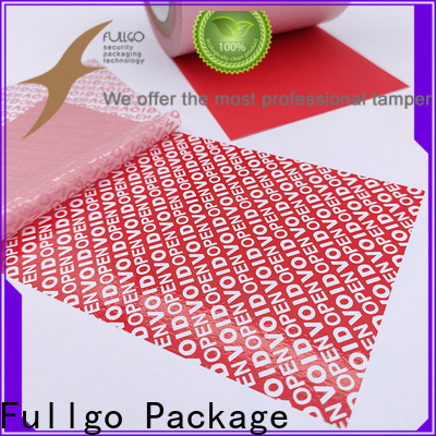 Fullgo tamper proof stickers order now company