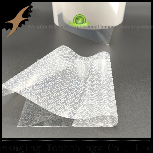 Fullgo tamper evident bags company for business