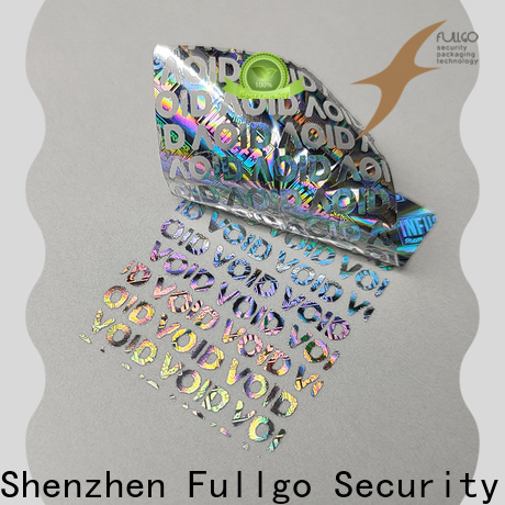 Factory Price void hologram sticker factory direct supply fast delivery