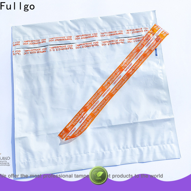 Fullgo tamper evident security bags high safety best factory price