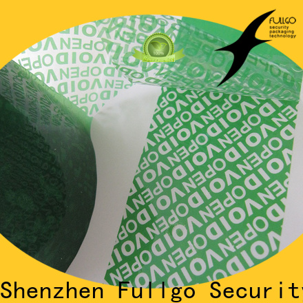 Fullgo Bepoke security tape personalized bulk supplies