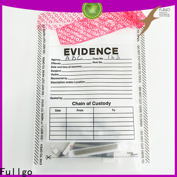 Professional tamper evident bag company bulk supplies Fullgo