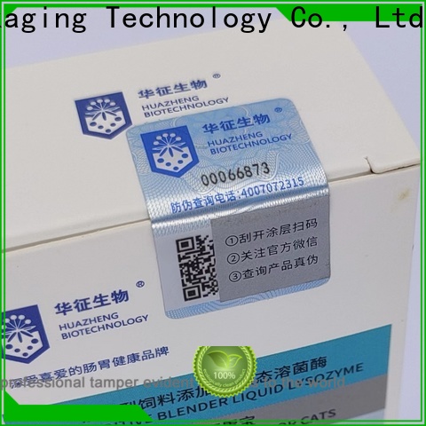 Fullgo tamper proof stickers factory price for business