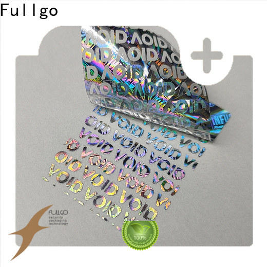 Fullgo Customized tamper evident tape with good price company