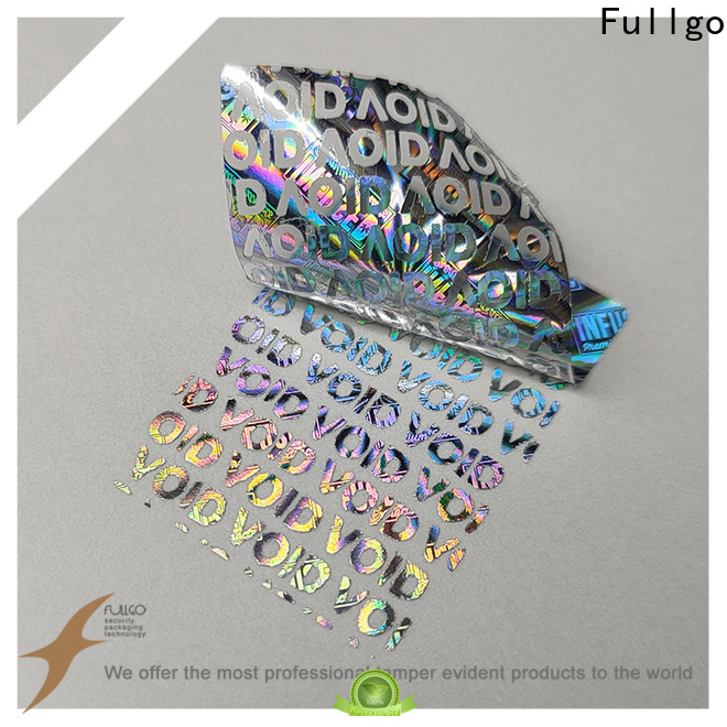 Fullgo tamper evident bags made in china best brand