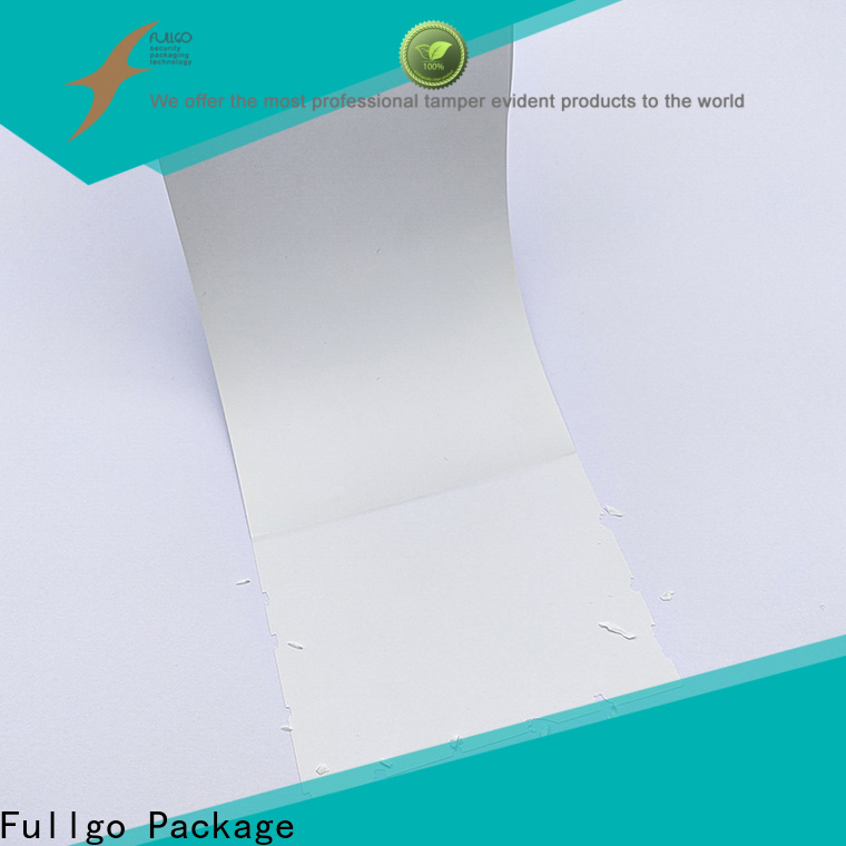 Fullgo Top eggshell sticker roll from China for different industries