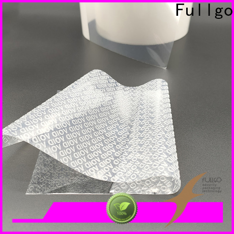 Fullgo Cost-effective tamper proof seal stickers highly rated best brand