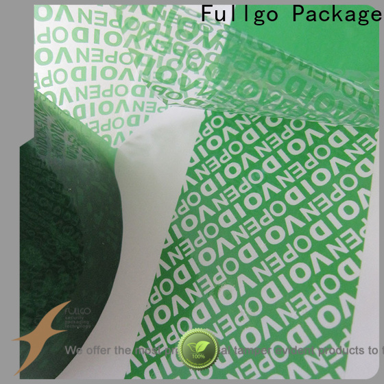Factory Price tamper evident security tape supplier at sale