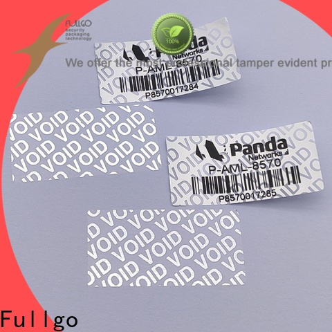 Hot Sale tamper proof seal stickers made in china for different industries