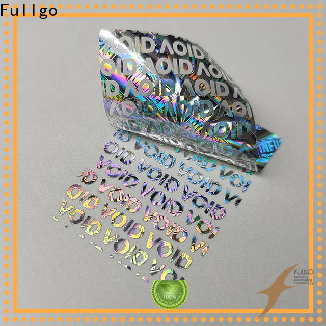 Fullgo custom holographic stickers made in china at sale