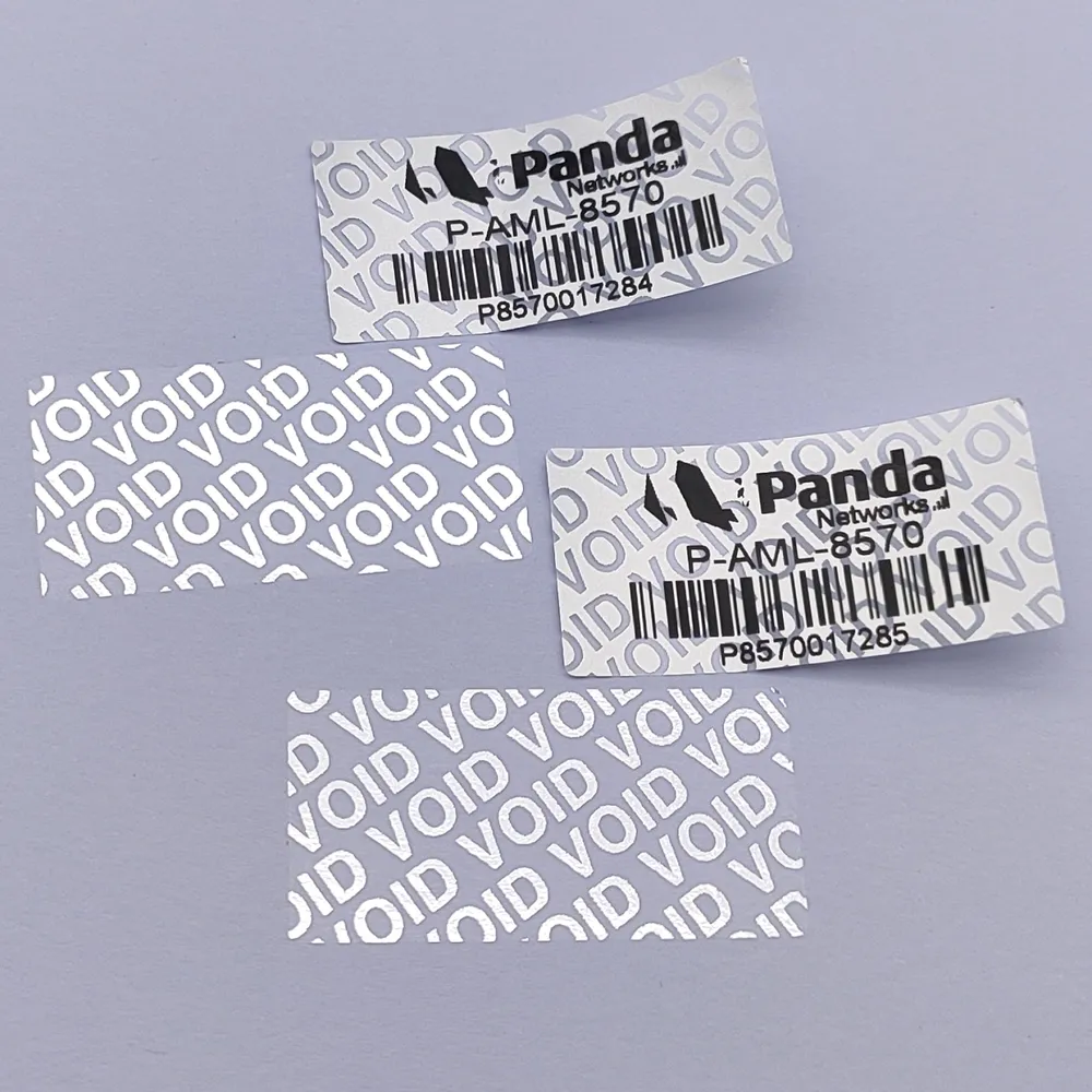 Fullgo Void Labels Custom Printing Barcode & Number Better Trace